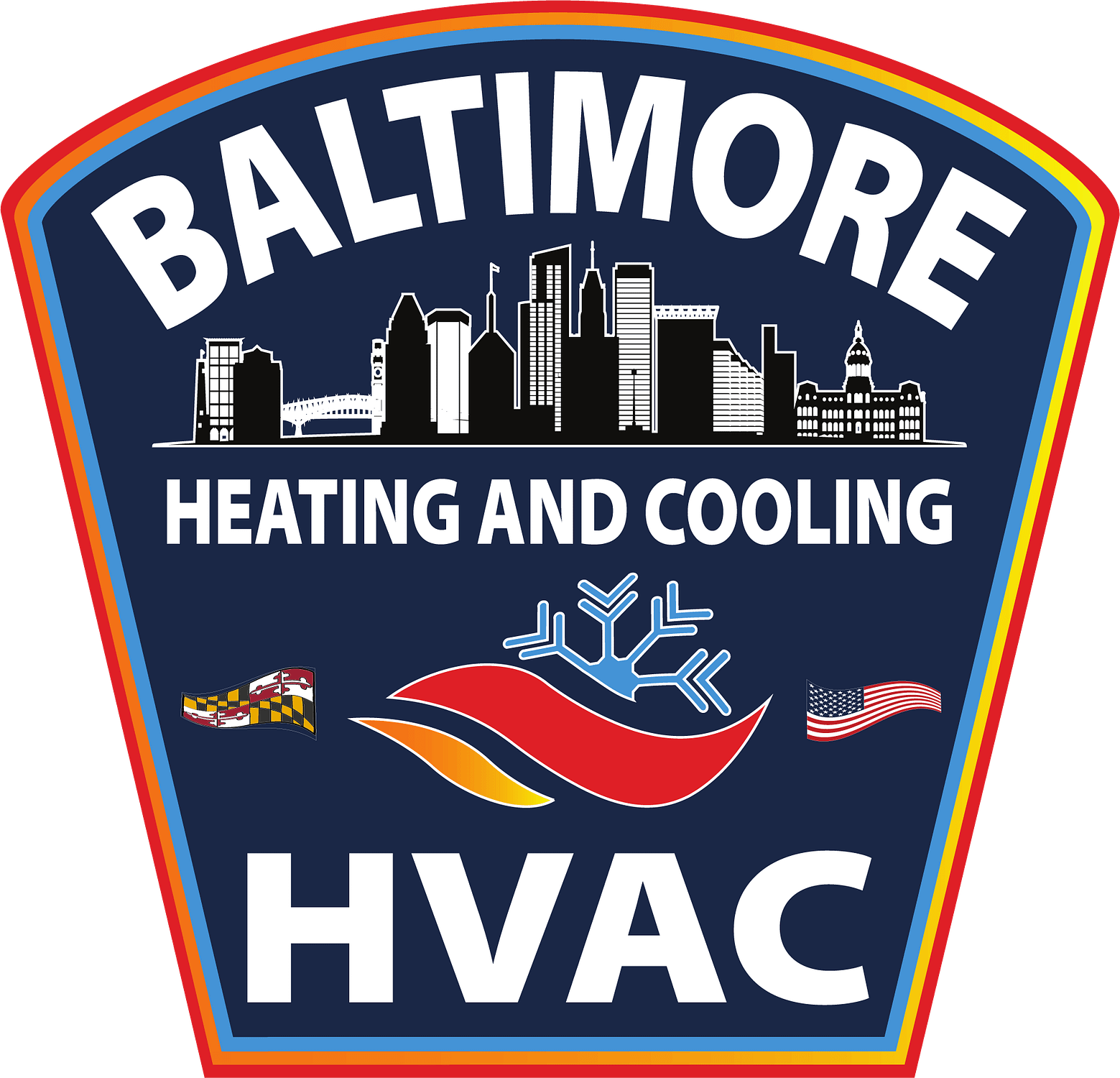 Baltimore Heating and Cooling HVAC logo